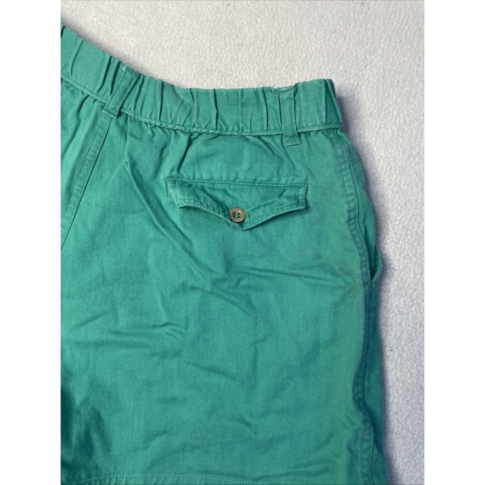 80s JJ San Francisco Teal Men’s Medium Shorts. Teal Zip Elastic Waist - Picture 14 of 16